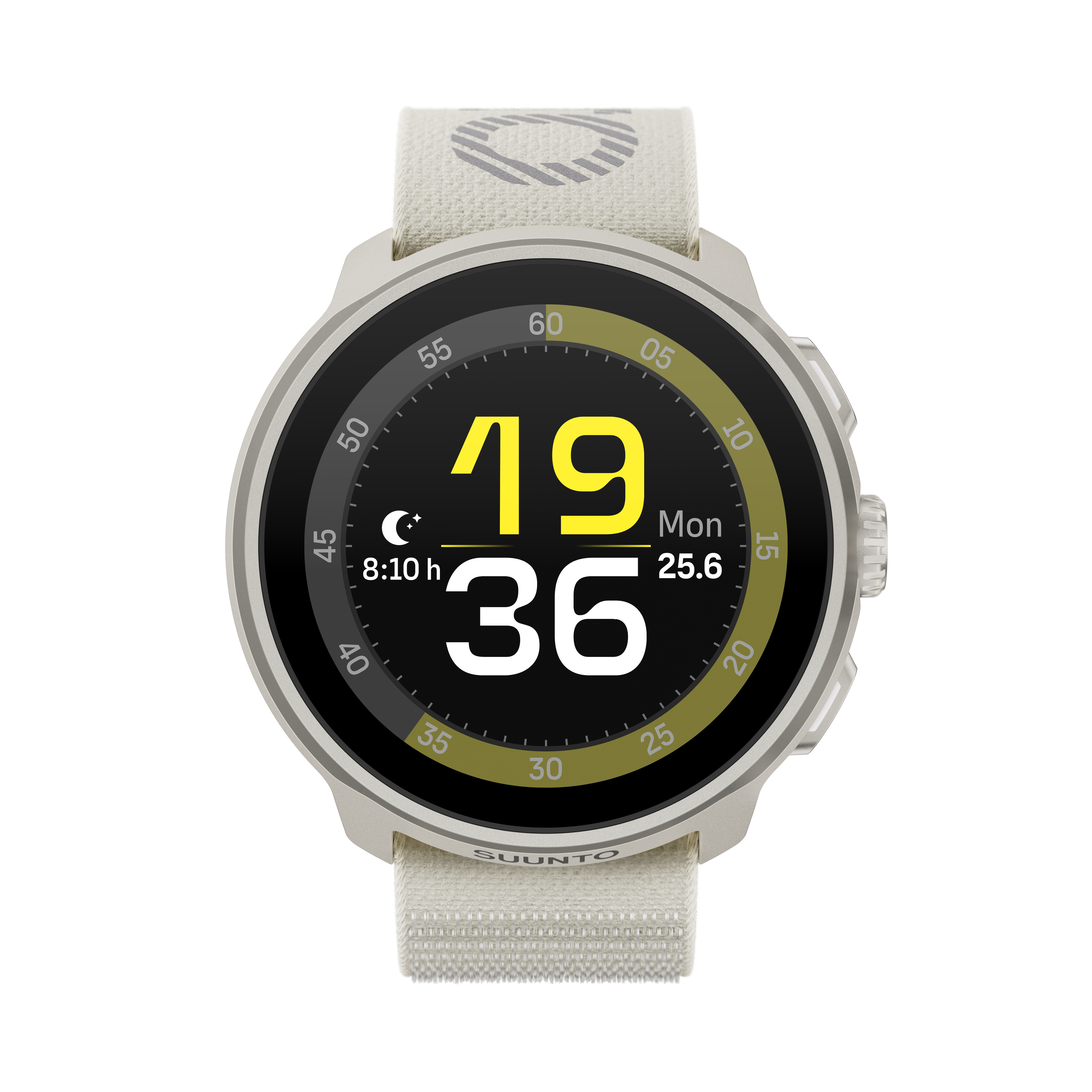 SUUNTO Run Frost Gray שעון ספורט וכושר בצבע אפור