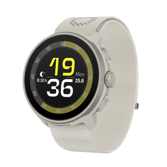 SUUNTO Run Frost Gray שעון ספורט וכושר בצבע אפור