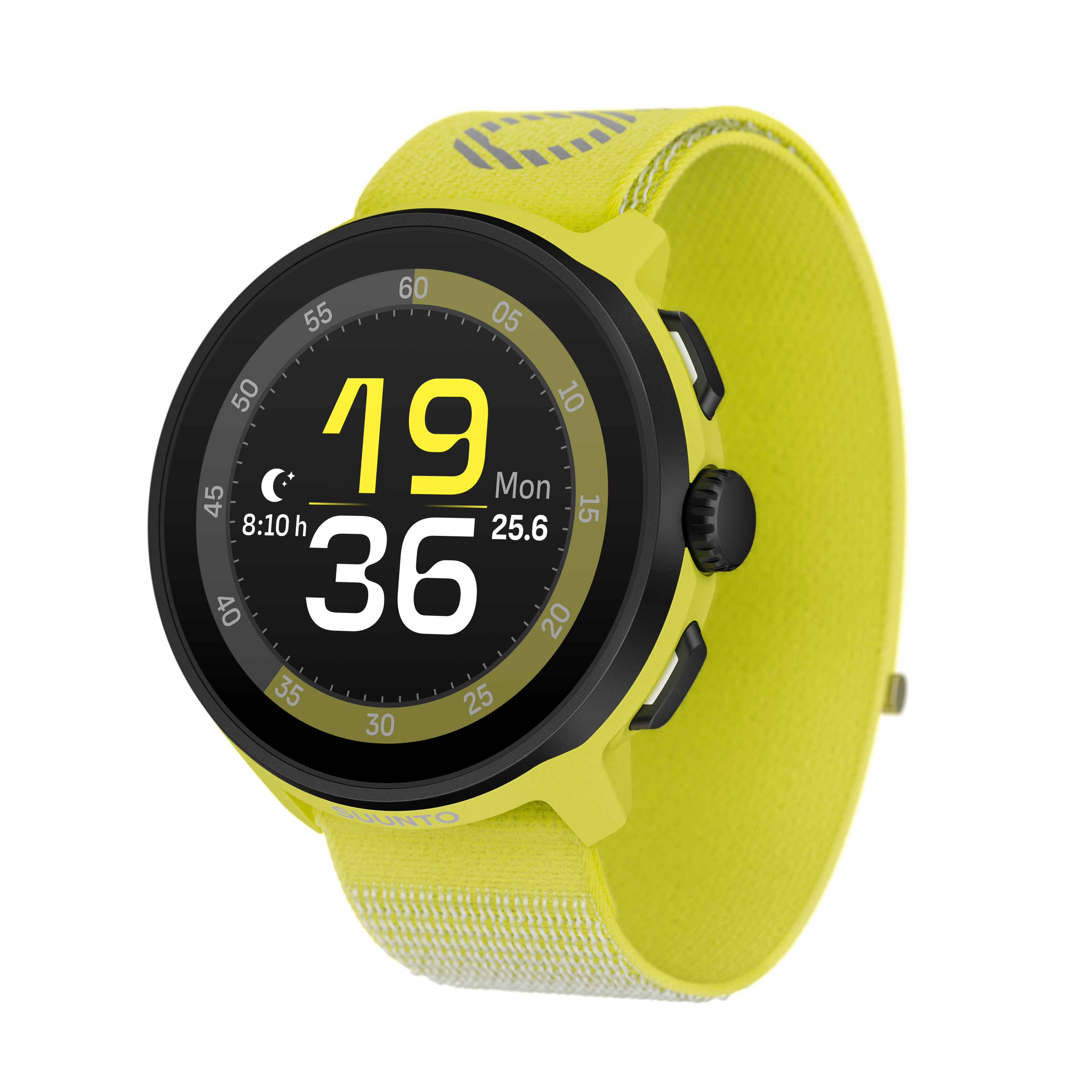 SUUNTO Run Lime שעון ספורט וכושר בצבע צהוב