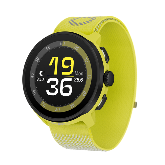 SUUNTO Run Lime שעון ספורט וכושר בצבע צהוב