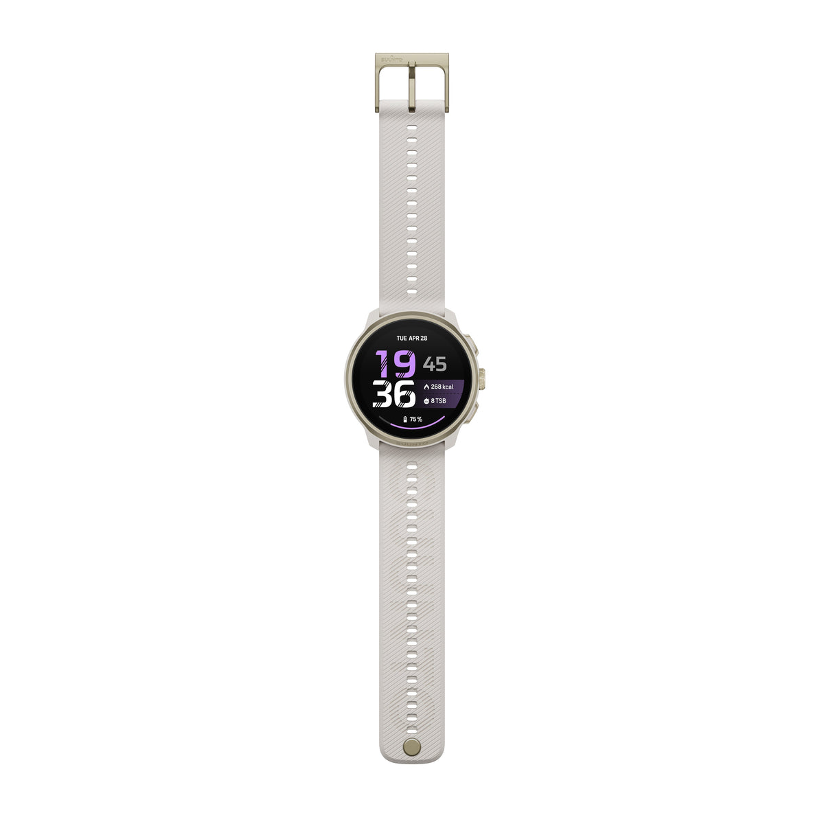 SUUNTO Run 2 Feather Gold 4GB שעון ספורט וכושר בצבע בייג׳ עם זיכרון פנימי של 4 ג׳יגה בייט