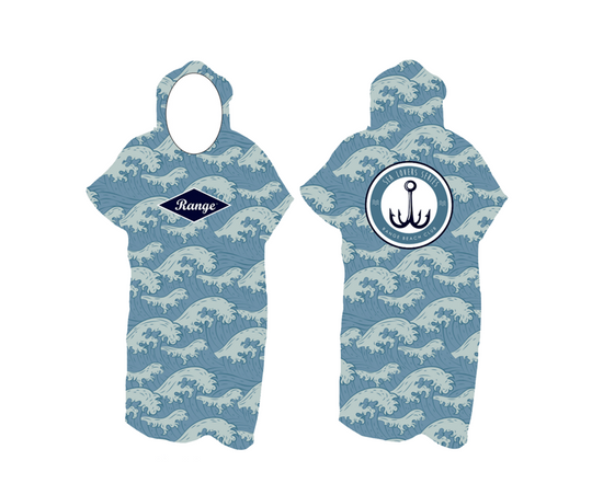 RANGE Marine Lovers Adult Poncho מגבת פונצ'ו למבוגרים
