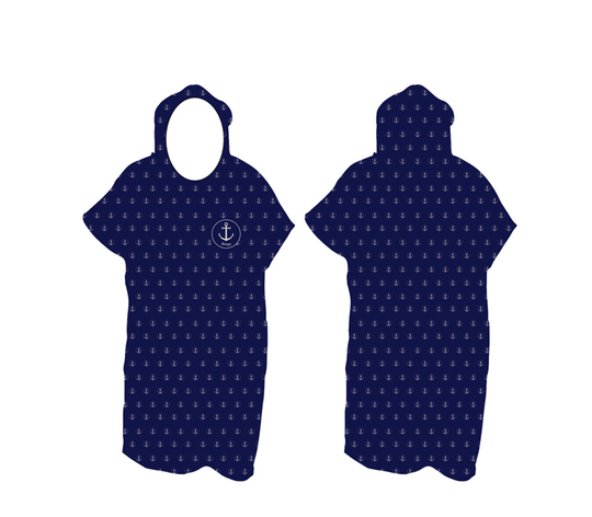 RANGE Anchor Adult Poncho מגבת פונצ'ו למבוגרים