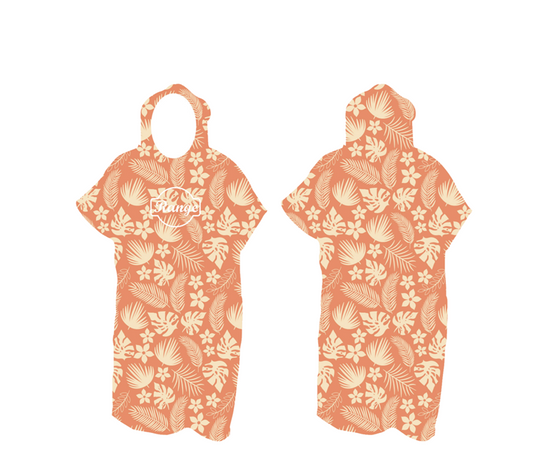 RANGE Coral Adult Poncho מגבת פונצ'ו למבוגרים