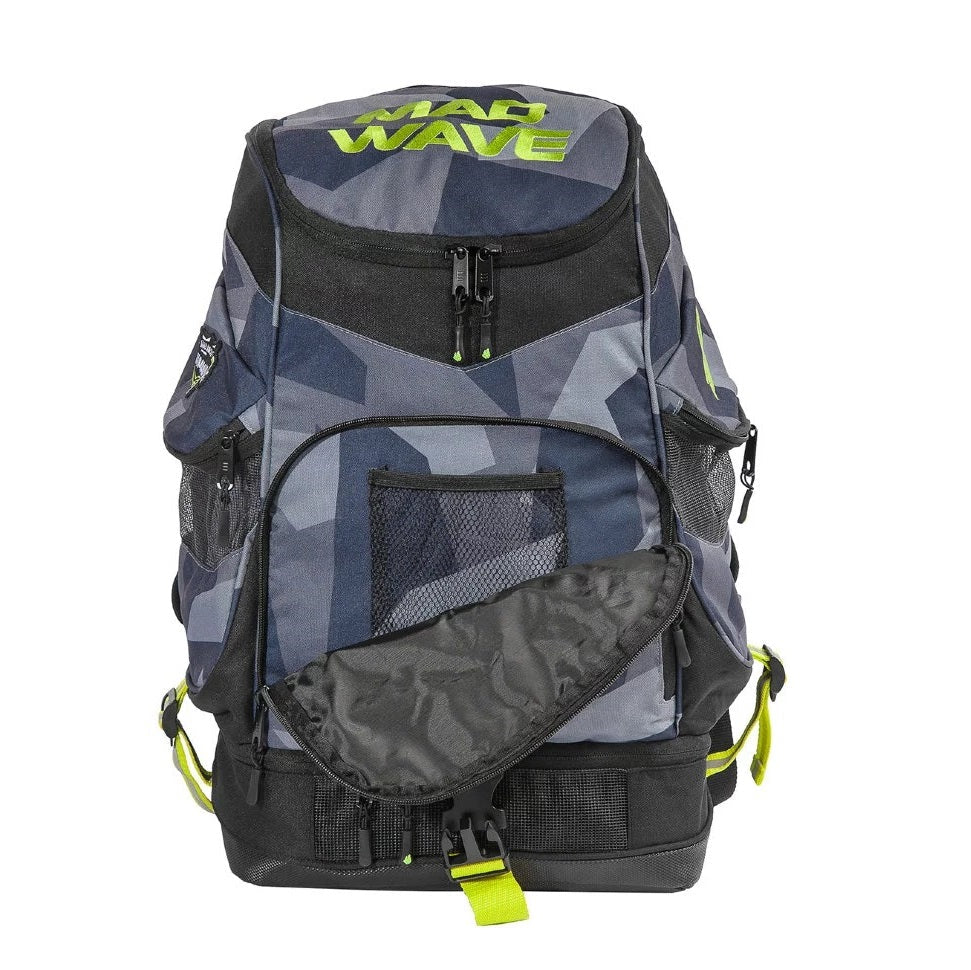 MAD WAVE Backpack Mad Team תיק גב צבעוני לציוד לשחייה וטריאתלון