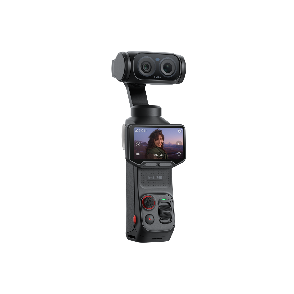 Insta360 Luna Ultra 8K מצלמת גימבל עדשה כפולה - דוגית