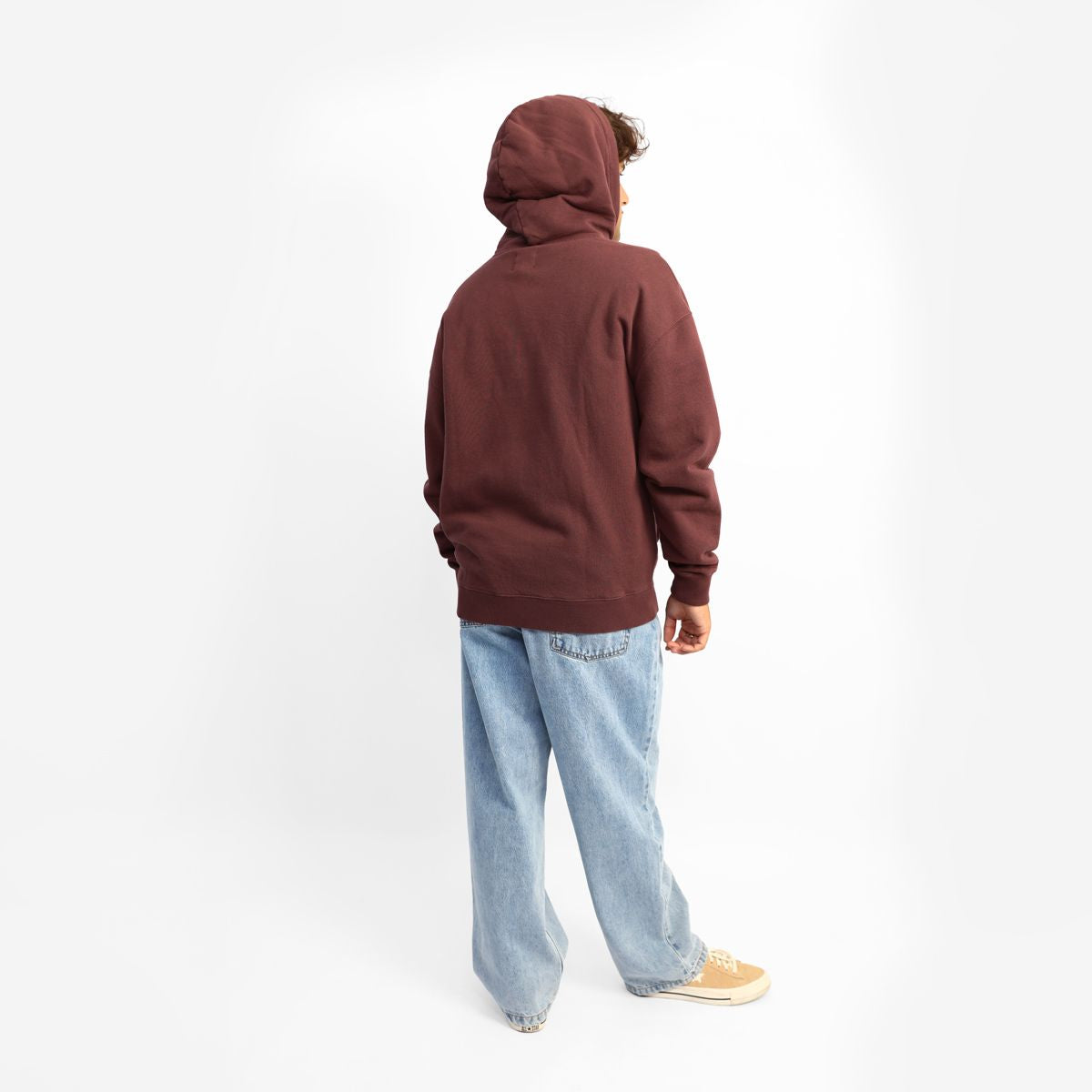 SOORUZ ATLAS Organic Sweatshirt Men קפוצ׳ון עם כובע מכותנה אורגנית