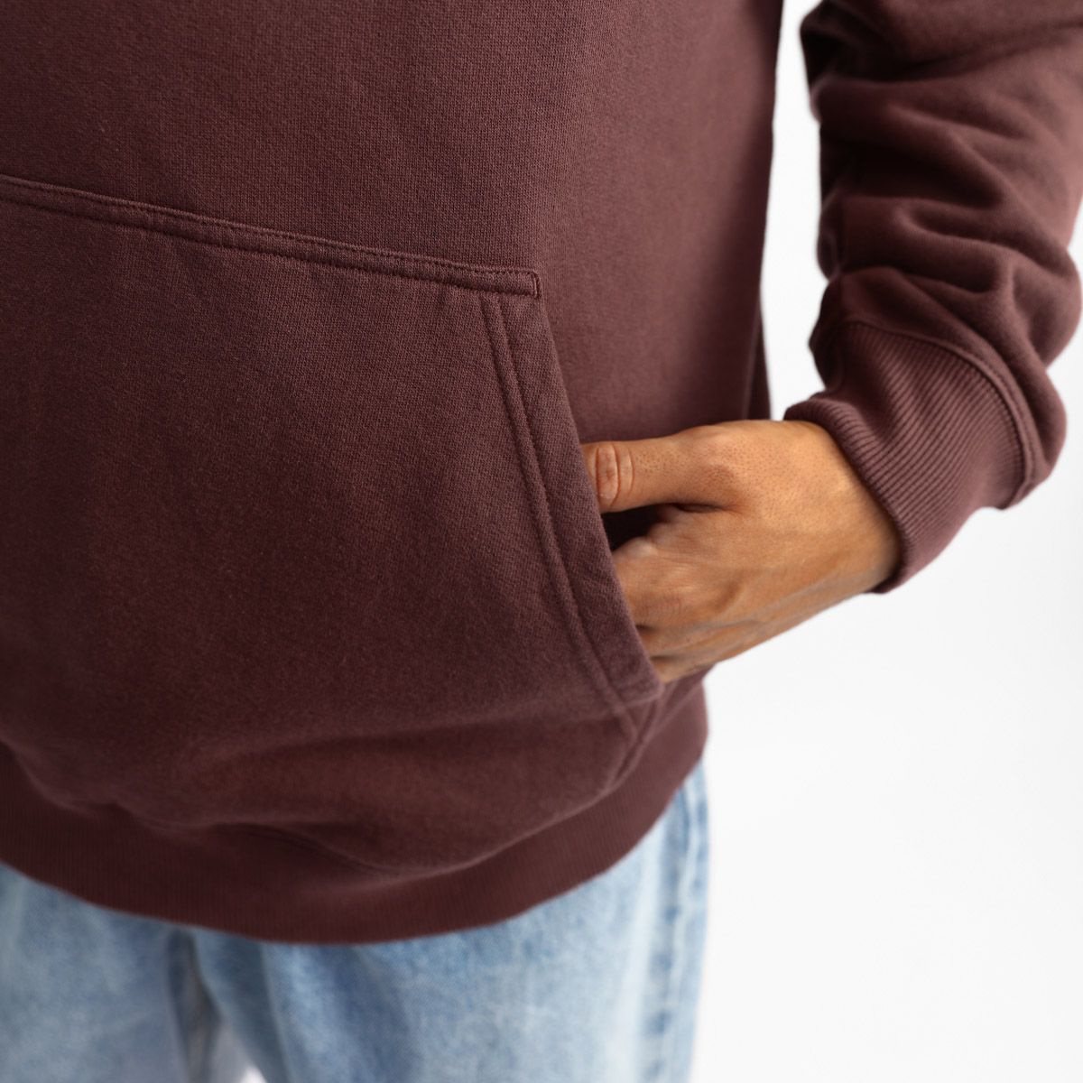 SOORUZ ATLAS Organic Sweatshirt Men קפוצ׳ון עם כובע מכותנה אורגנית