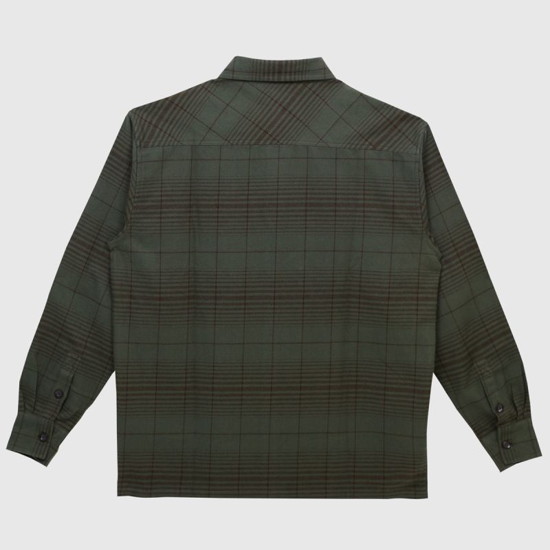 SOORUZ BUCH Flannel Shirt חולצת פלנל ארוכה מכותנה אורגנית - דוגית