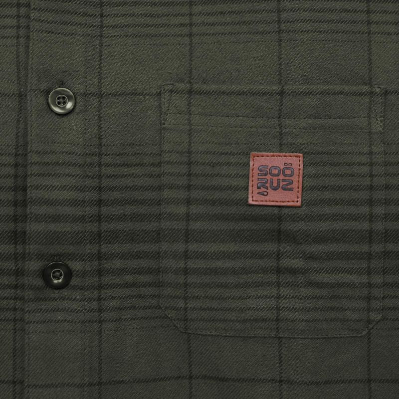 SOORUZ BUCH Flannel Shirt חולצת פלנל ארוכה מכותנה אורגנית - דוגית