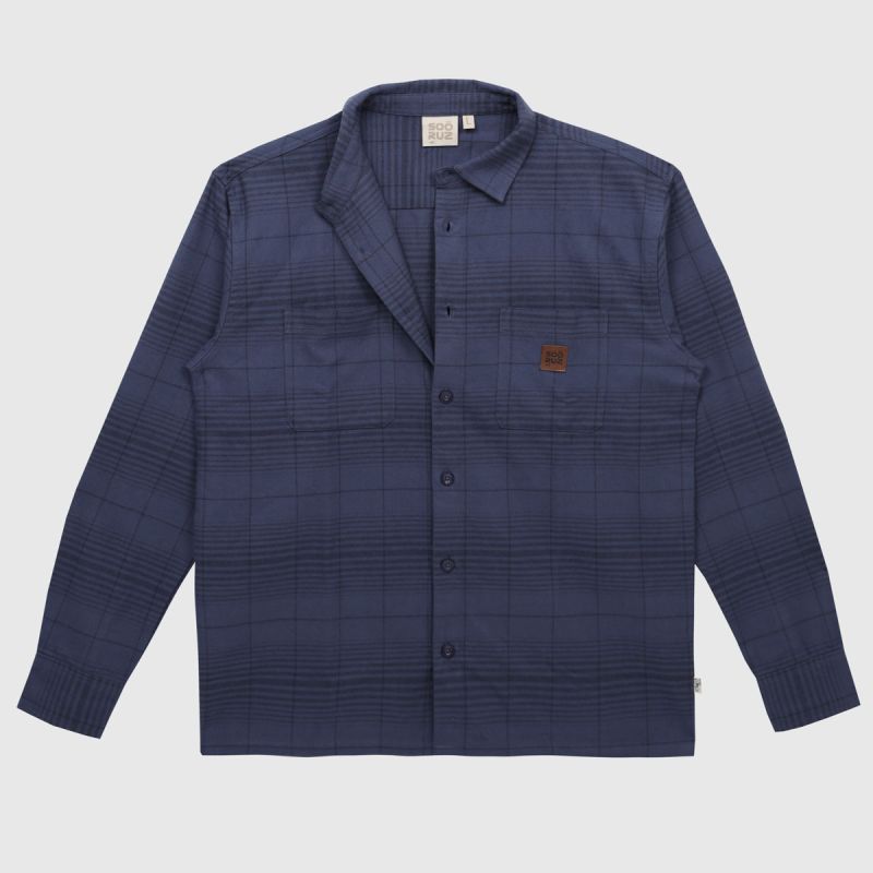 SOORUZ BUCH Flannel Shirt חולצת פלנל ארוכה מכותנה אורגנית - דוגית