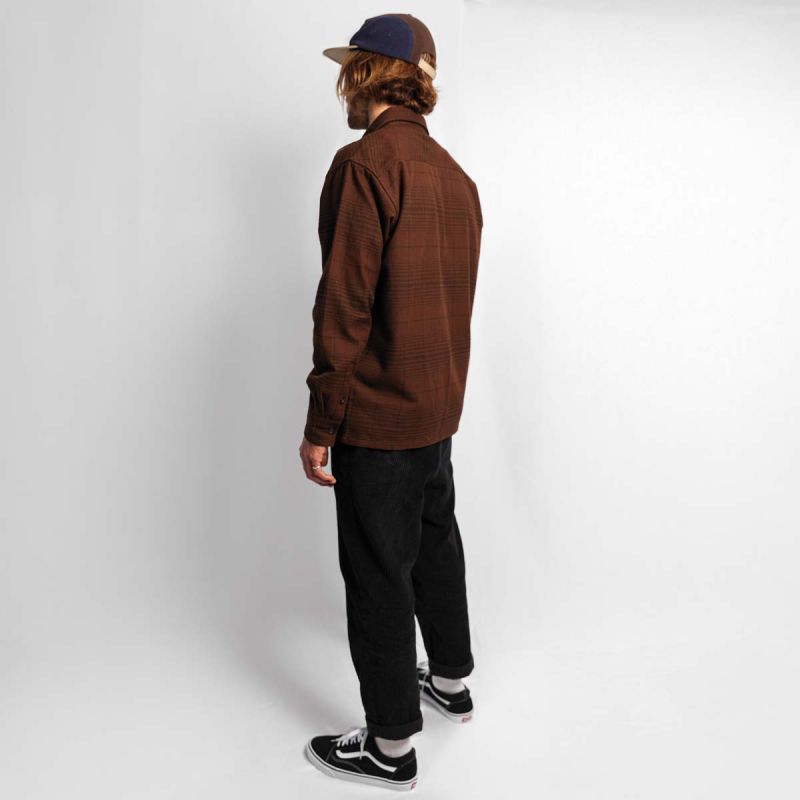 SOORUZ BUCH Flannel Shirt חולצת פלנל ארוכה מכותנה אורגנית - דוגית