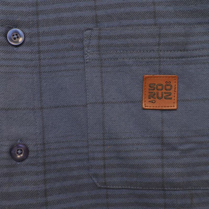 SOORUZ BUCH Flannel Shirt חולצת פלנל ארוכה מכותנה אורגנית - דוגית