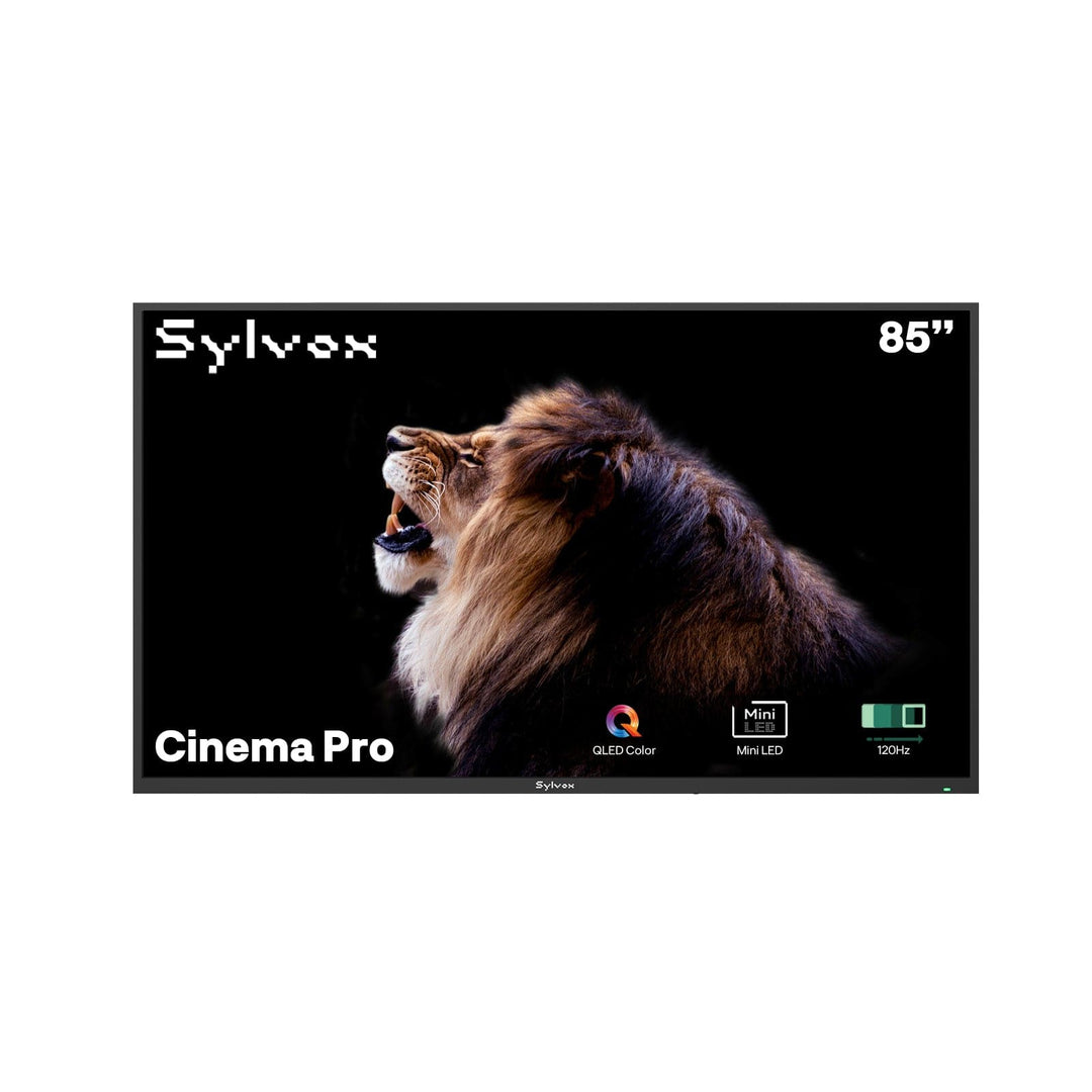 SYLVOX 85" Cinema Pro Helio QLED Outdoor TV טלויזיה Helio QLED בגודל 85 אינץ' לשימוש חיצוני בשמש מלאה - דוגית