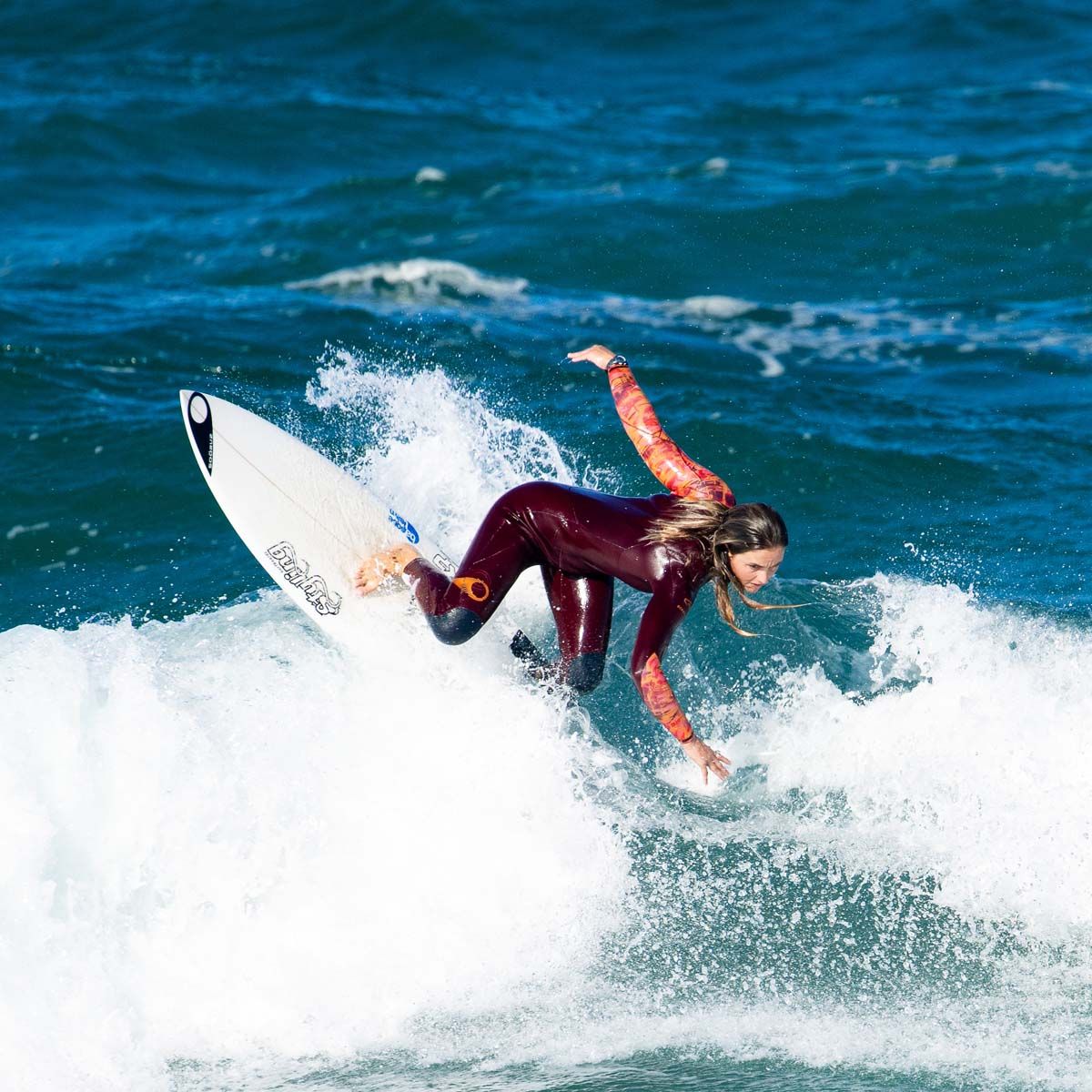 SOORUZ DIVINE 3/2 CZ חליפת גלישה לנשים 3/2 רוכסן חזה - דוגית