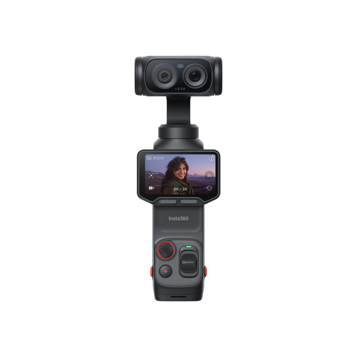 Insta360 Luna Ultra 8K מצלמת גימבל עדשה כפולה - דוגית