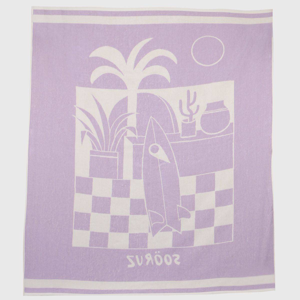 SOORUZ Towel XXL TIKCH מגבת חוף גדולה 145x175 ס