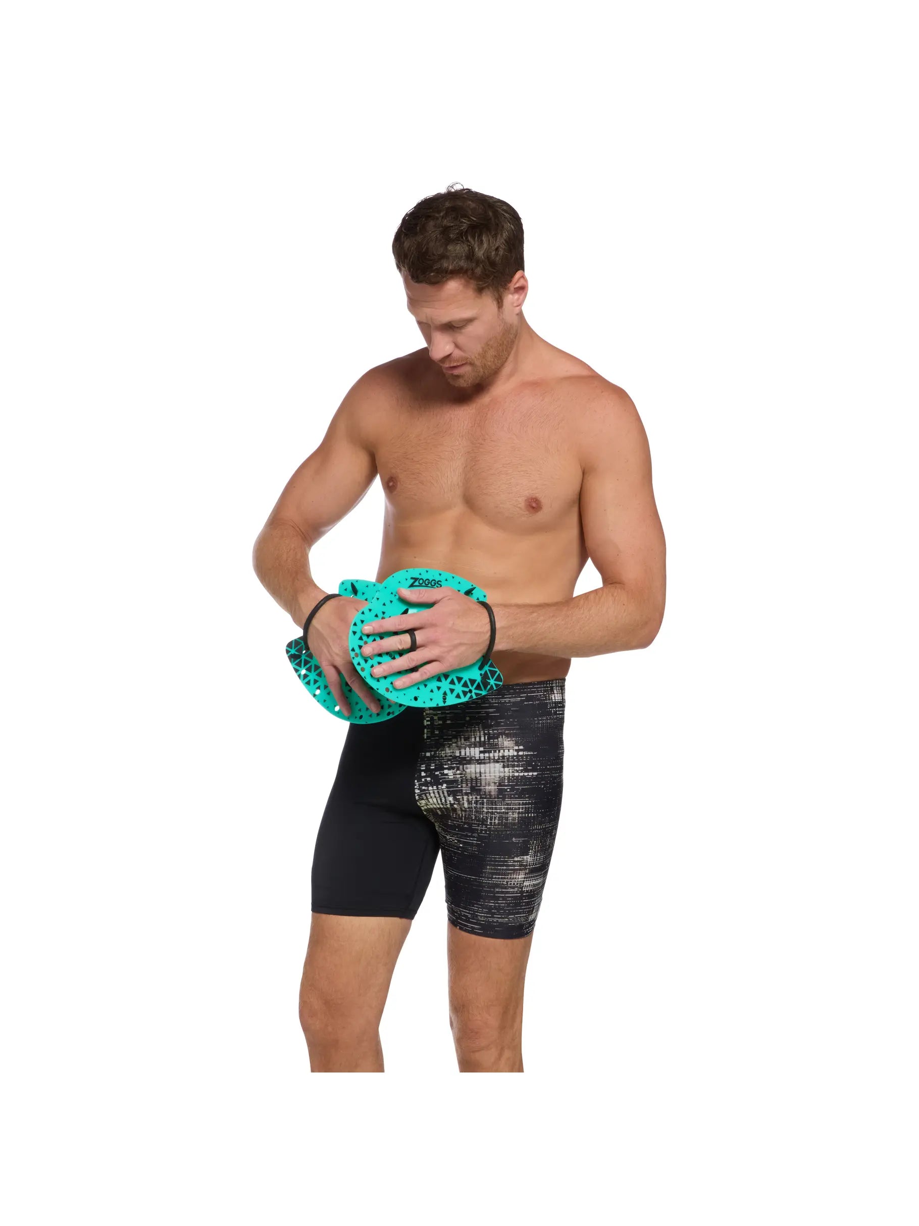 ZOGGS Flat Hand Swimming Paddles כפות שחייה שטוחות - דוגית