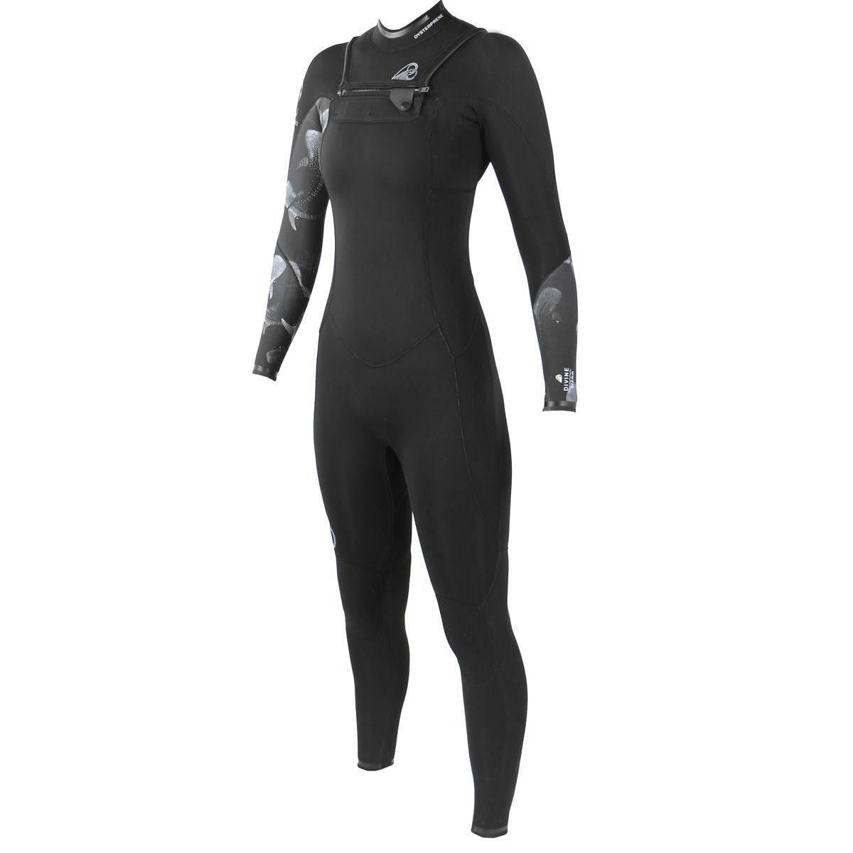 SOORUZ Fullsuit 4/3 FZ DIVINE Oysterprene חליפת גלישה לנשים רוכסן קדמי בעובי 4/3 מ"מ 2023