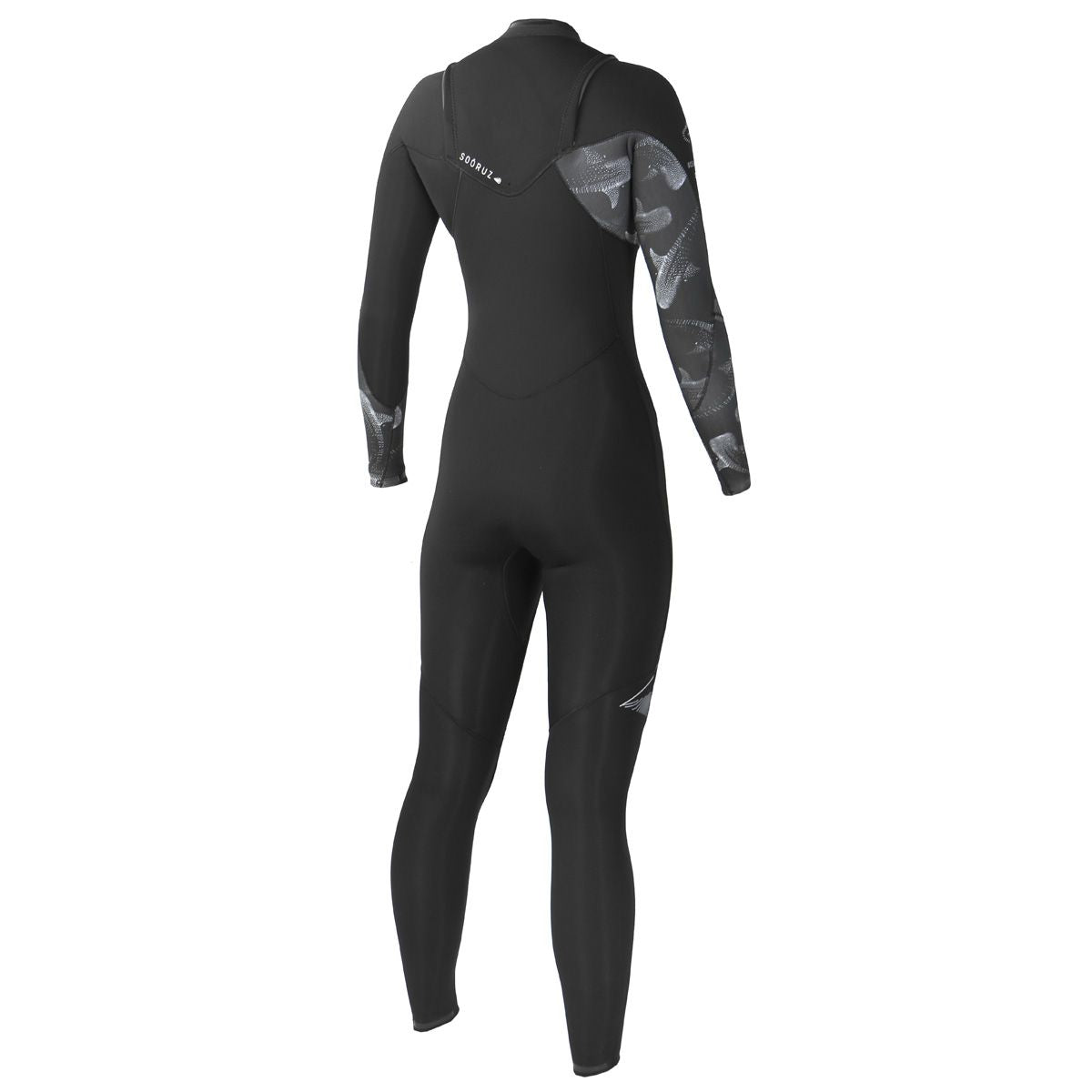SOORUZ Fullsuit 4/3 FZ DIVINE Oysterprene חליפת גלישה לנשים רוכסן קדמי בעובי 4/3 מ"מ 2023