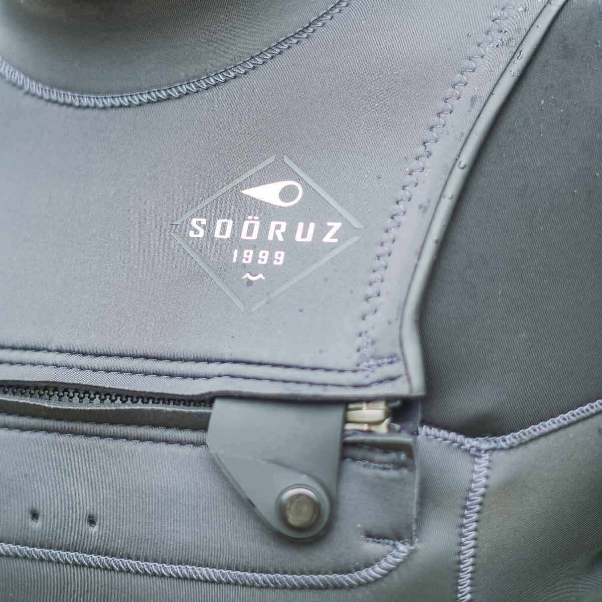 SOORUZ FLY + 3/2 FZ חליפת גלישה לגברים בעובי 2/3 מ"מ עם רוכסן קדמי