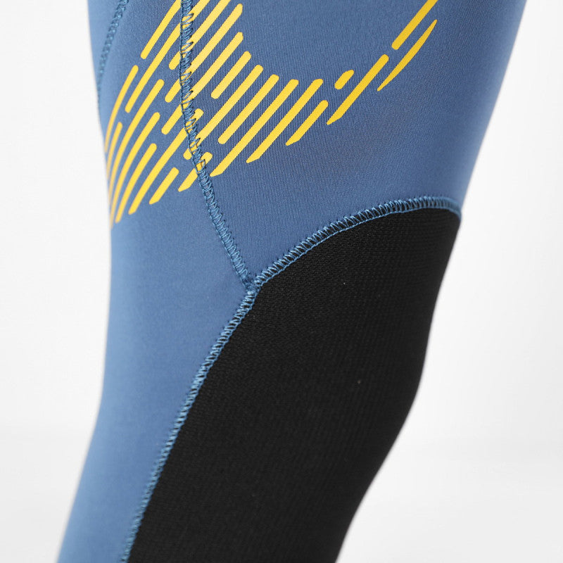 SOORUZ FIGHTER 3/2 CZ Organic Oysterprene 2026 חליפת גלישה לגברים 3/2 רוכסן חזה בצבע כחול