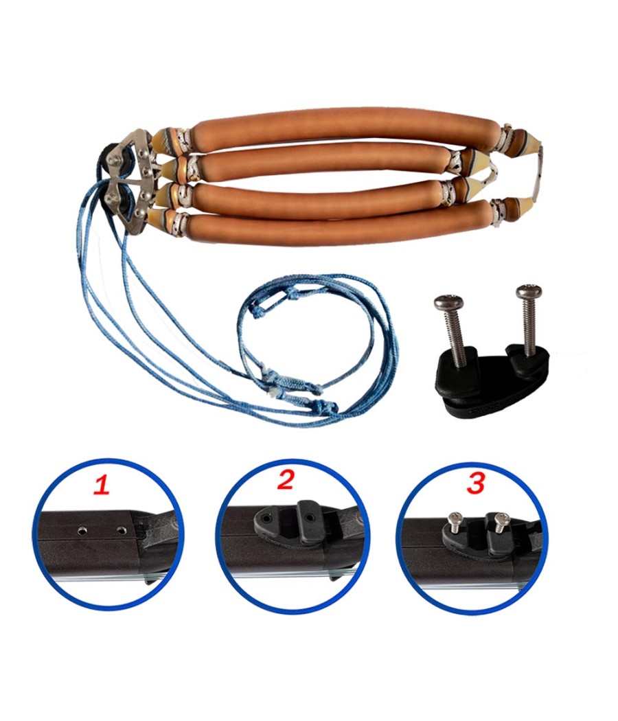 CETMA Complete Vela Kit for Shark Speargun ערכת אביזרים מלאה לרובי Shark