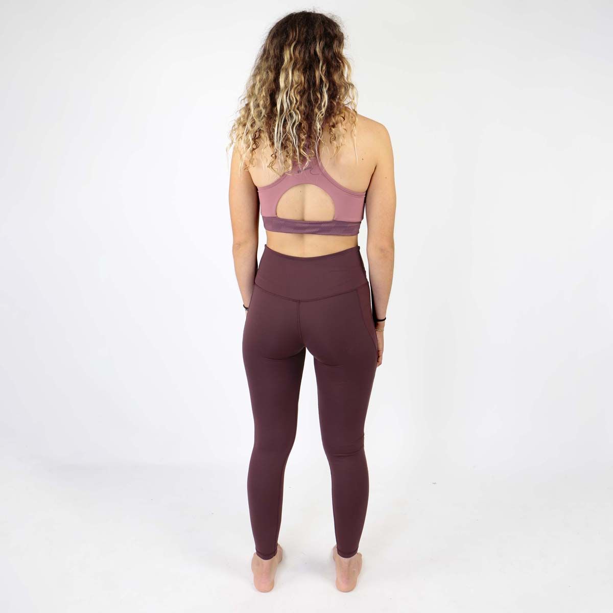 SOORUZ Legging Buerdos Burgundy מכנסי טייץ בצבע בורדו