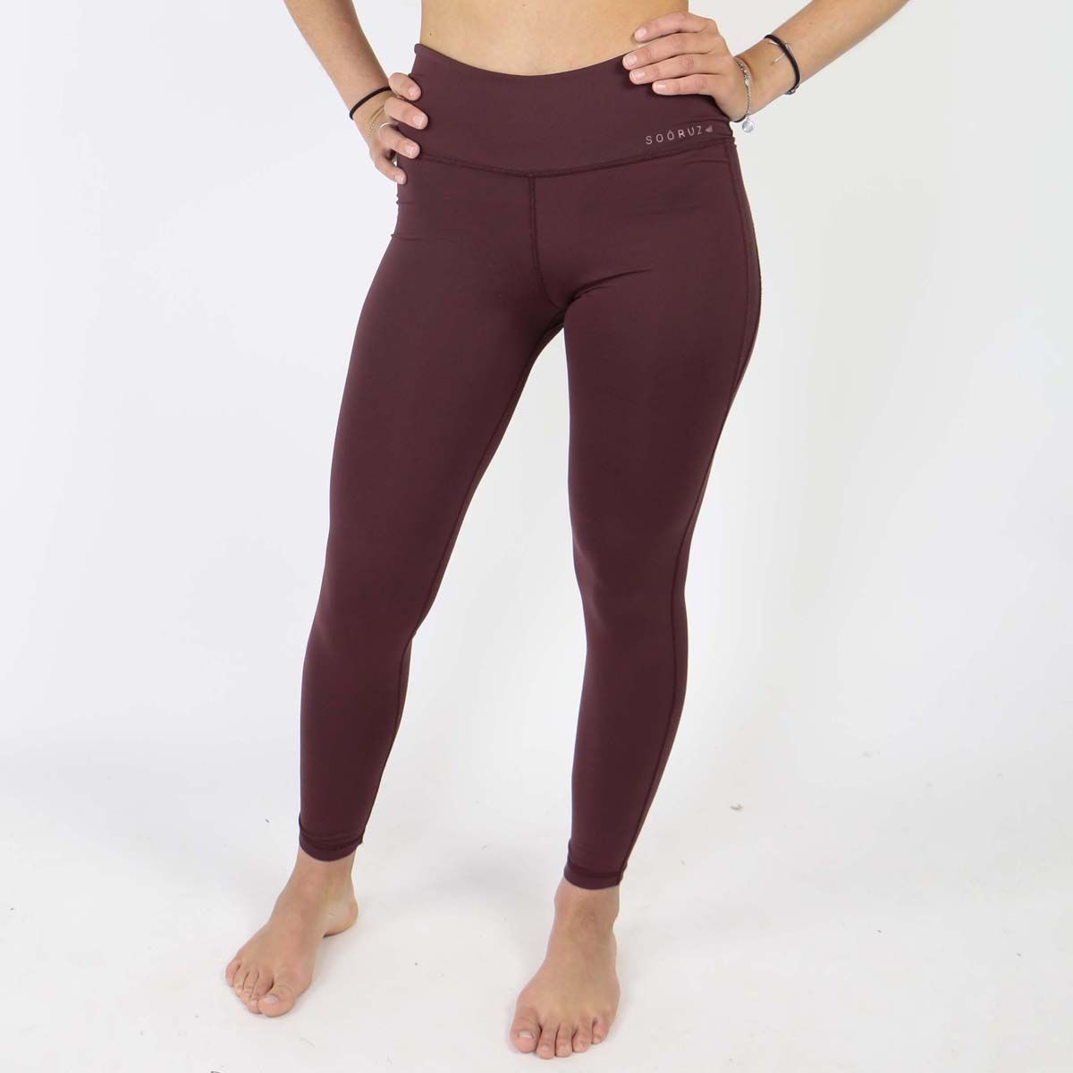 SOORUZ Legging Buerdos Burgundy מכנסי טייץ בצבע בורדו