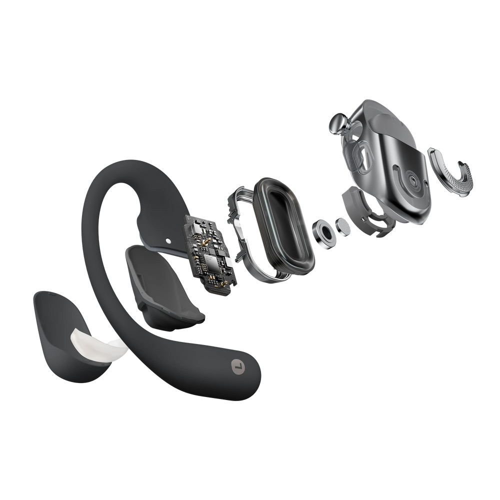 SHOKZ OPENFIT 2+ Open-Ear אוזניות הולכת אוויר אלחוטיות