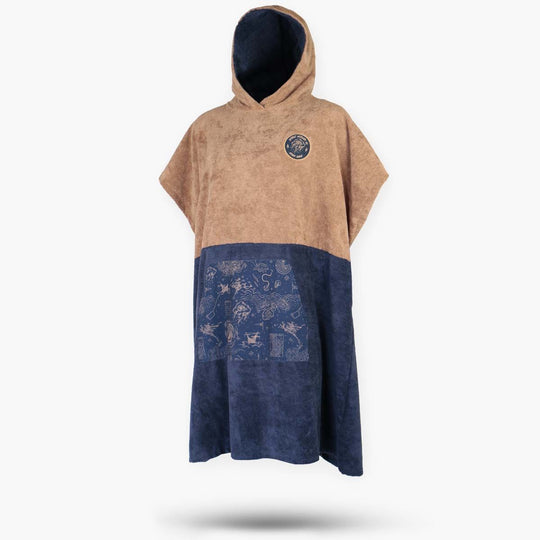 SOORUZ Poncho Pearl פונצ'ו סורוז בצבעי בז'-כחול 2023