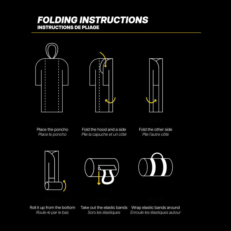 SOORUZ STORM RIDER Waterproof Poncho מעיל פונצ'ו עמיד במים - דוגית