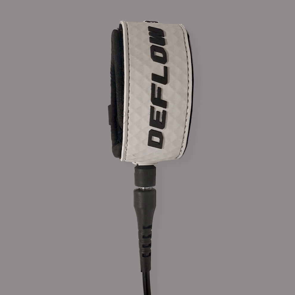 DEFLOW 9″ 7 mm Knee Leash ליש לגלשן / סאפ / לונג בורד