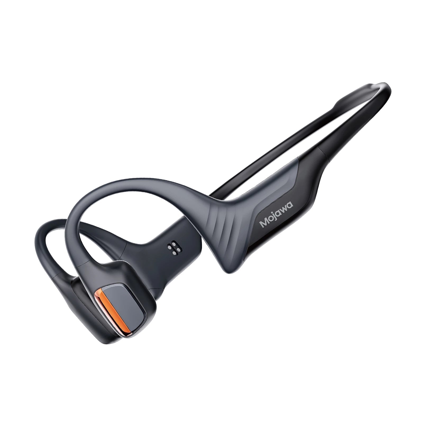 MOJAWA Purra Swim Pro Black Bone Conduction Earphone אוזניות שחייה וספורט אלחוטיות בטכנולוגיית הולכת עצם בצבע שחור