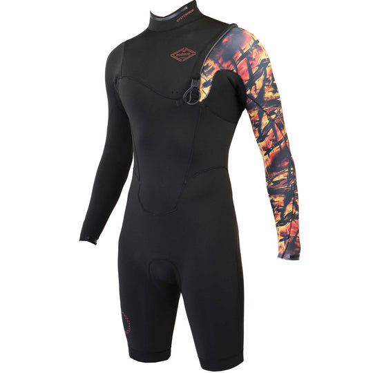 SOORUZ Shorty Men 2/2 LS ZF FIGHTER חליפת גלישה שורטי עם שרוולים ארוכים בעובי 2/2 מ"מ לגברים