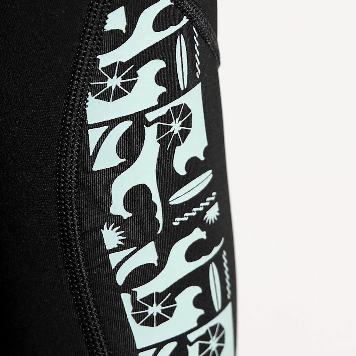 חליפת גלישה שורטי עם שרוולים ארוכים בעובי 1/1 מ"מ לנשים