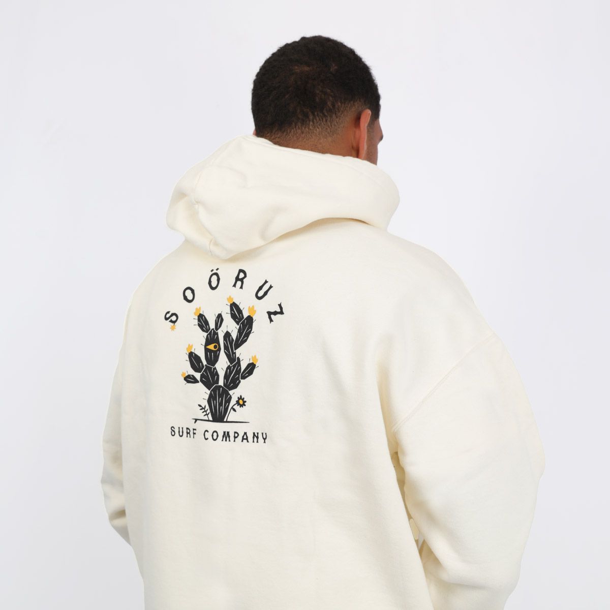SOORUZ SPIKY Sweat hood Organic Men קפוצ׳ון עם כובע מכותנה אורגנית