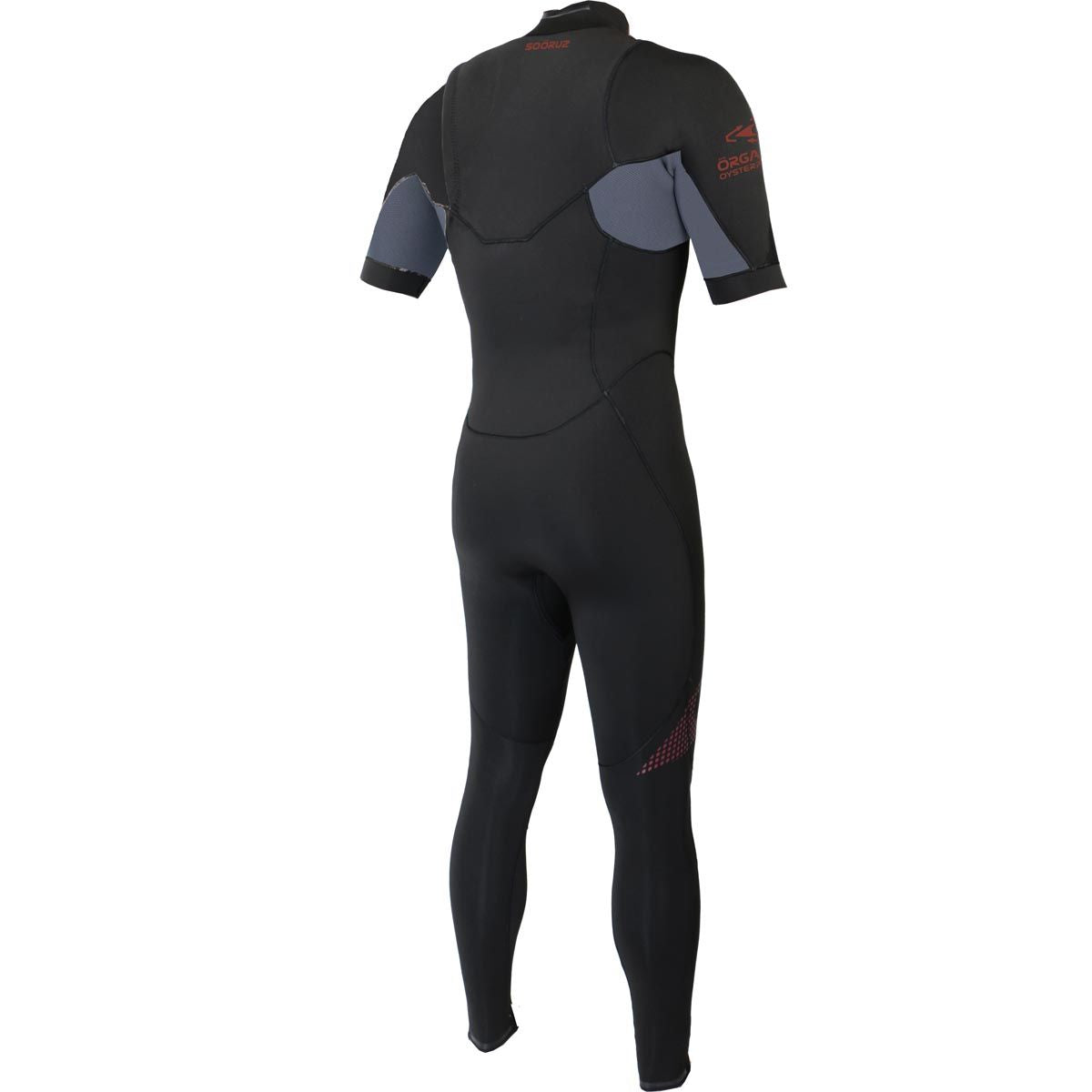 SOORUZ Springsuit Men 2/2 SS ZF FIGHTER ORGANIC OYSTERPRENE חליפת גלישה ארוכה ללא רוכסן עם שרוולים קצרים בעובי 2/2 מ"מ לגברים
