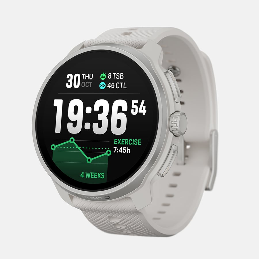 SUUNTO Race 2 Feather Gray שעון ספורט וכושר בצבע אפור