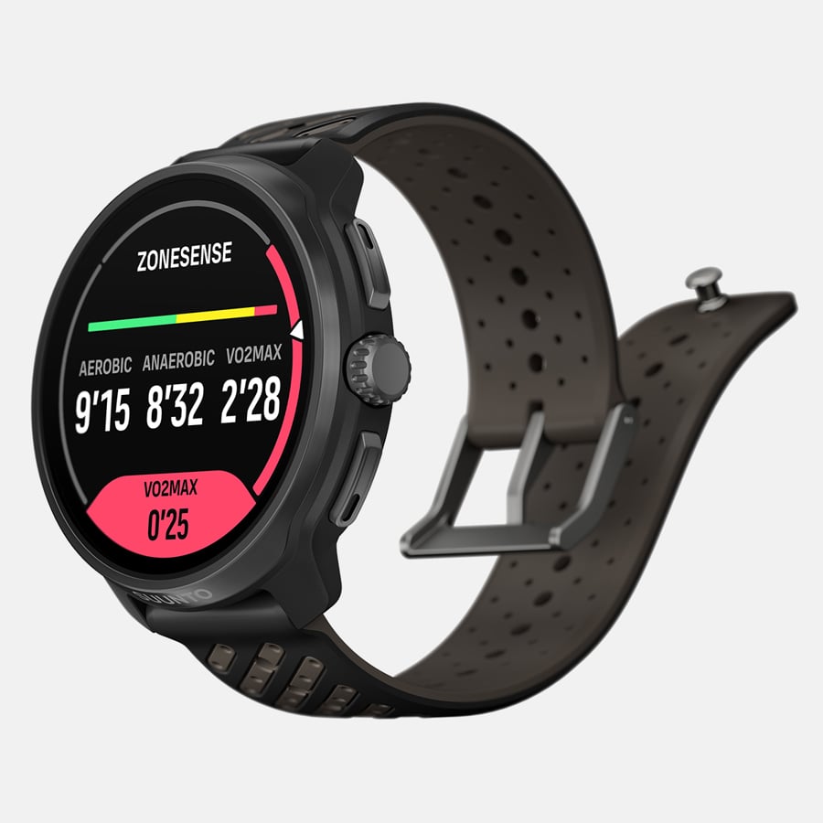 SUUNTO Race 2 All Black שעון ספורט וכושר בצבע שחור