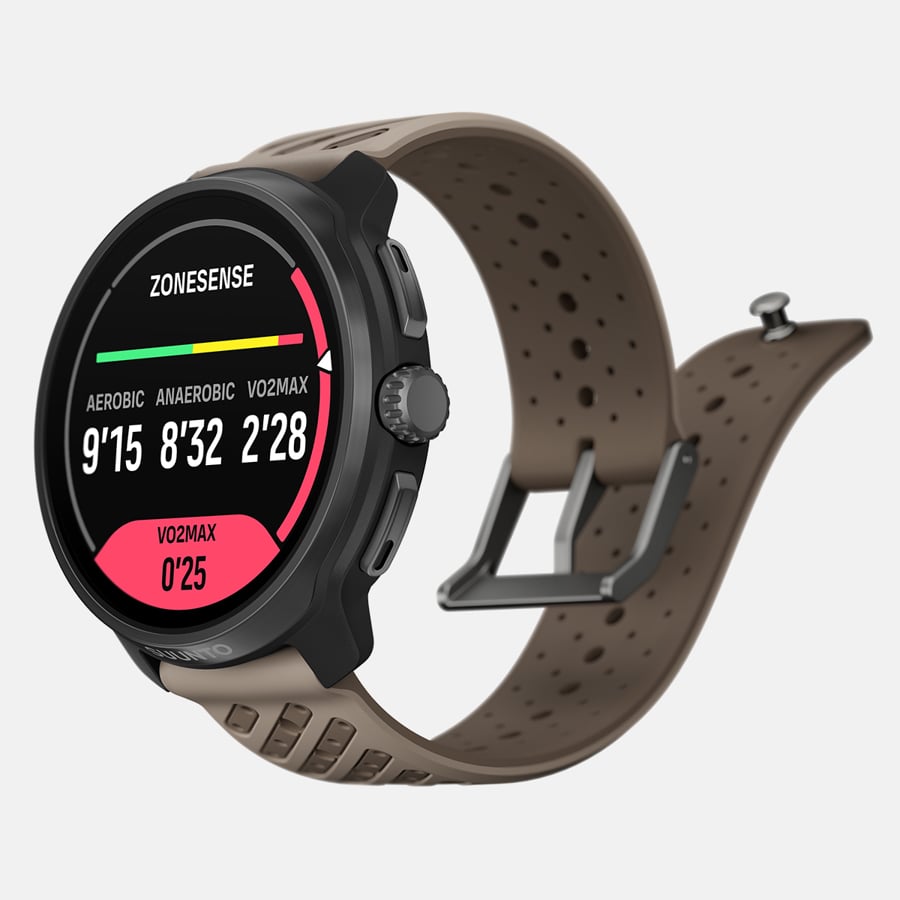 SUUNTO Race 2 Titanium Trail שעון ספורט וכושר בצבע חום טיטניום