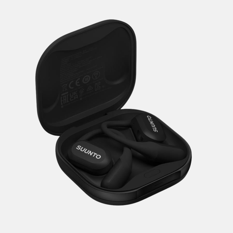SUUNTO Spark Black אוזניות ספורט אוזן פתוחה בצבע שחור - דוגית