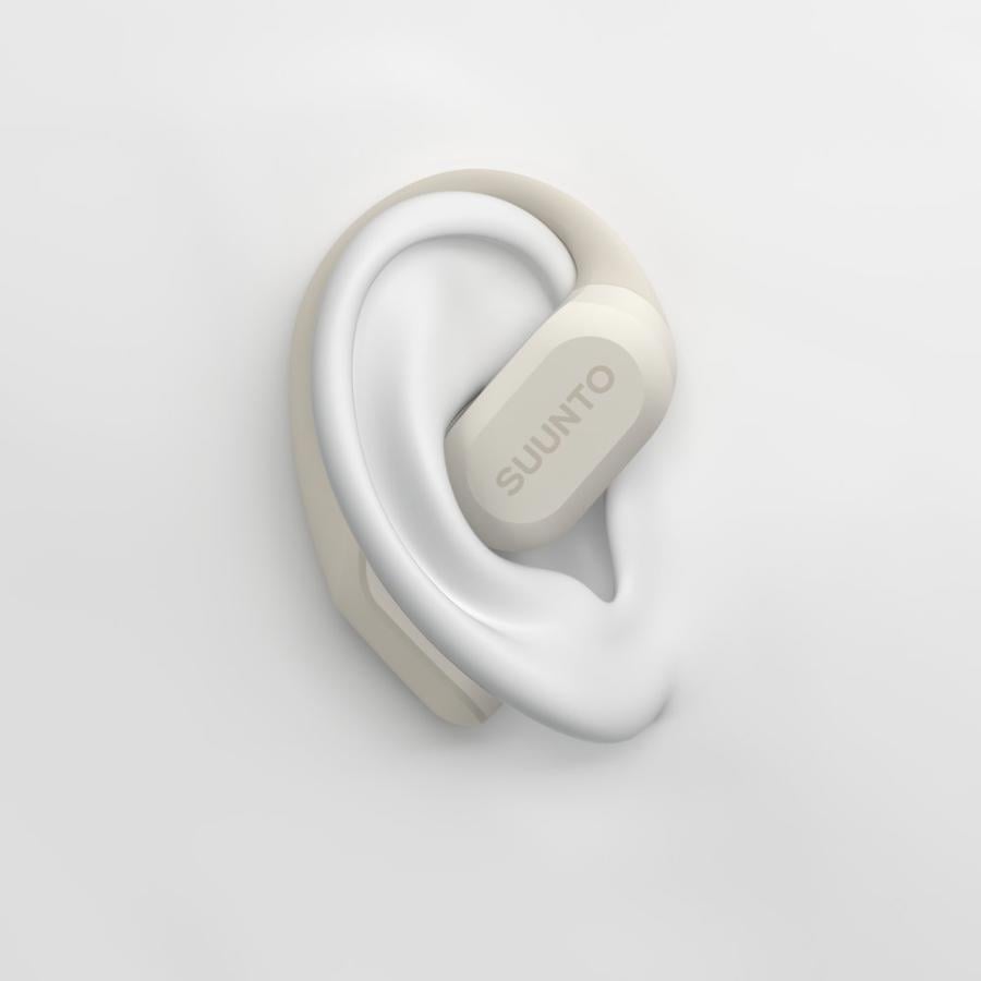 SUUNTO Spark White אוזניות ספורט אוזן פתוחה בצבע לבן