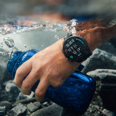 SUUNTO Vertical 2 Titanium Black שעון הרפתקאות וספורט מקצועי מטיטניום