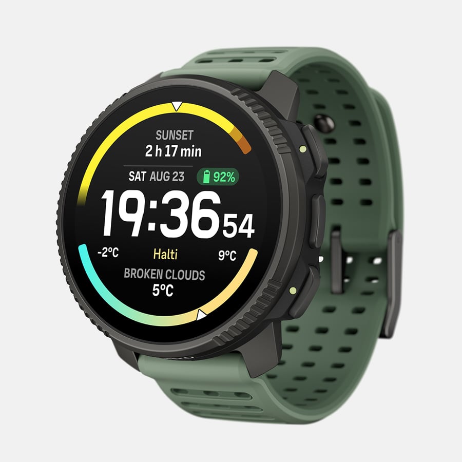 SUUNTO Vertical 2 Titanium Sage שעון הרפתקאות וספורט מקצועי מטיטניום