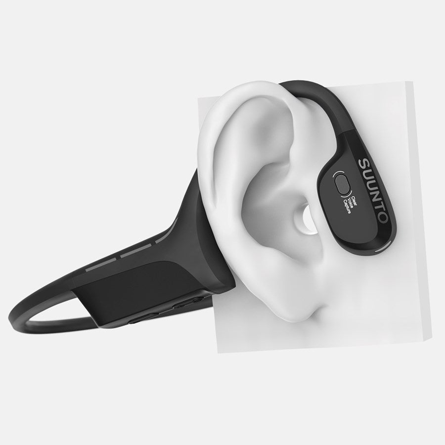SUUNTO Wing Black אוזניות ספורט בטכנולוגיית הולכת עצם