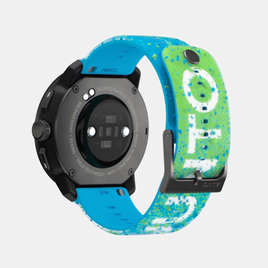SUUNTO Race S Power Blue שעון ספורט וכושר בצבע כחול