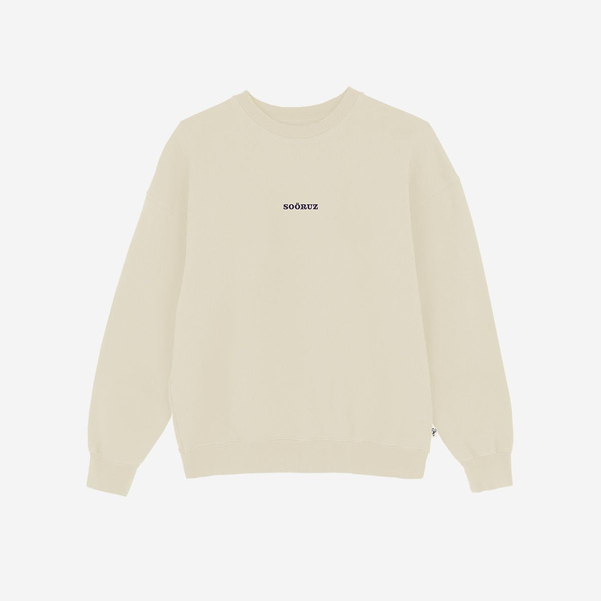 SOORUZ AMPHORA Sweat round Organic Women חולצה ארוכה סווטשירט ללא כובע מכותנה אורגנית לנשים
