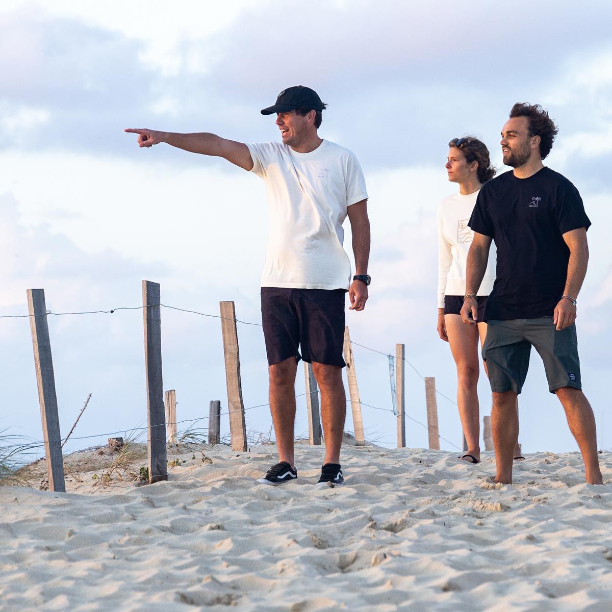 SOORUZ T-shirt SS Bio CHARCO organic cotton men חולצה קצרה מכותנה אורגני בצבע לבן