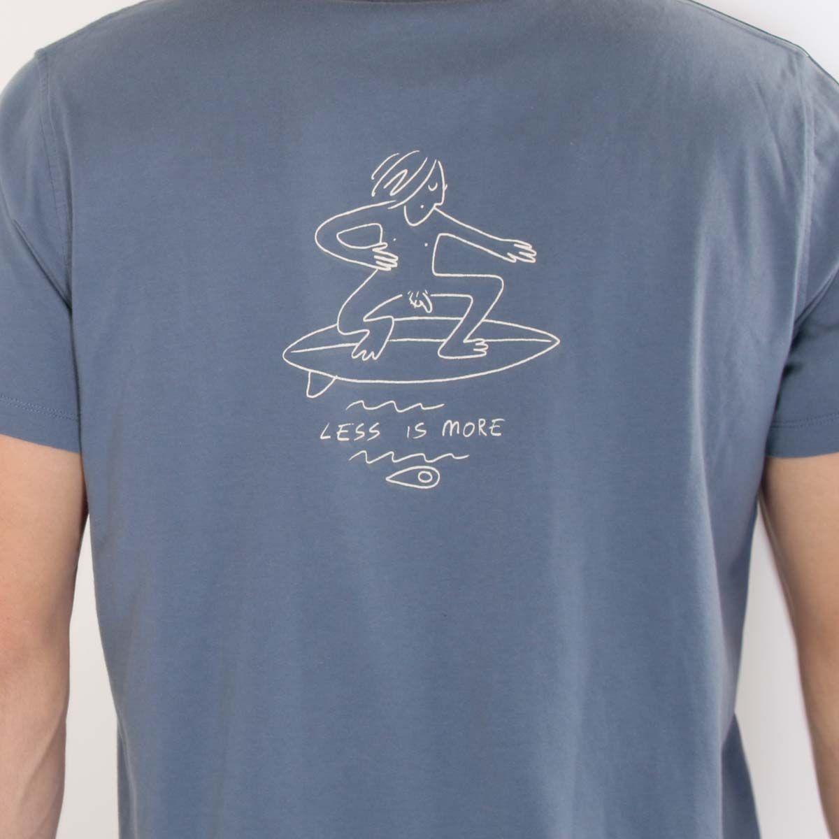 SOORUZ T-shirt SS Bio ECLIPSE organic cotton men חולצה קצרה מכותנה אורגני בצבע כחול